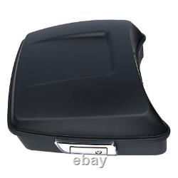 Matte Black Chopped Pack Trunk Latch Fit For Harley Tour Pak Road King 14-25
