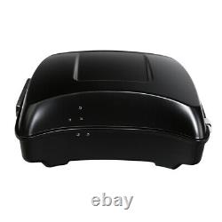 Matte Black Chopped Trunk Fit For Harley Touring Tour Pak Street Glide 2014-2022