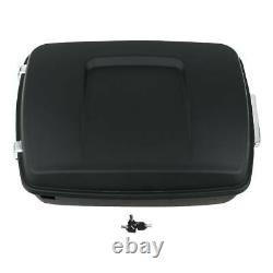 Matte Black King Pack Trunk with Latch Fit For Harley Tour Pak Touring 14-2022 20