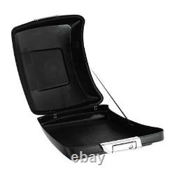 Matte Black Razor Pack Trunk Fit For Harley Tour Pak Road Electra Glide 14-21 20