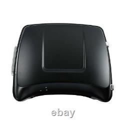 Matte Black Razor Pack Trunk Fit For Harley Tour Pak Road Electra Glide 14-21 20