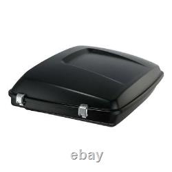 Matte Black Razor Pack Trunk Fit For Harley Tour Pak Road Electra Glide 14-21 20