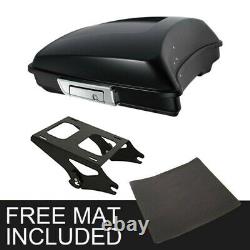 Matte Black Razor Trunk Mount Rack Fit For Harley Tour Pak Pack Road Glide 14-21