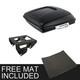 Matte Black Razor Trunk Solo Rack Fit For Harley Tour Pak Street Glide 14-23 22