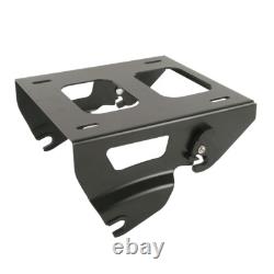Matte Black Razor Trunk Solo Rack Fit For Harley Tour Pak Street Glide 14-23 22