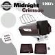 Midnight Crimson Chopped Tour Pak Pack Fits Harley Street Road Electra Glide 97+