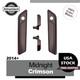 Midnight Crimson Saddlebag Lid Lever & Latch Cover Set Kit Fits 2014+ Harley