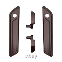 Midnight Crimson Saddlebag Lid Lever & Latch Cover Set Kit Fits 2014+ Harley