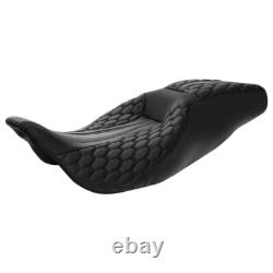 Motorcycle Driver Passenger Seat Fit For Harley Touring Road Street Glide 09-21