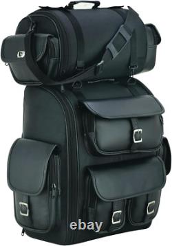 Motorcycle Large Trunk Tail Bag Top Rack Travel Luggage For Honda Harley Kawasak