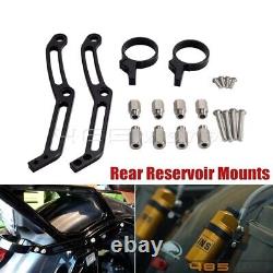 Motorcycle Rear Reservoir Shock Mounting Clamp for Harley Touring Glide 2014-22