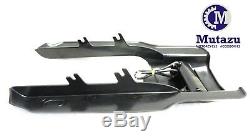 Mutazu 7 Black Angled Fender Extension with Tri Bar for Harley Touring 1996-2008