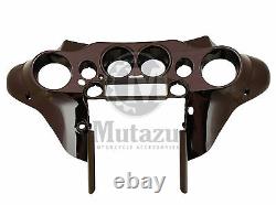 Mutazu Black Cherry Front Inner Cowl Fairing for Harley Davidson HD Touring FLH