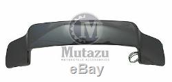 Mutazu Black Pearl Tour Pak LED Spoiler for Harley King Chopped Razor Paks 93-13