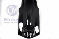 Mutazu Black Touring Extended Stretched Fender fits 98-13 Harley Bagger FLH FLT