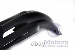 Mutazu Black Touring Extended Stretched Fender fits 98-13 Harley Bagger FLH FLT