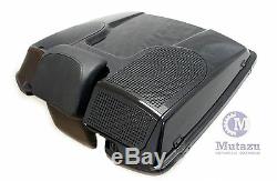 Mutazu Vivid Black Dual 6x9 Speaker Lid for Harley Razor Chopped King Tour Pak 1