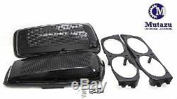 Mutazu Vivid Black Dual 6x9 Speaker Lids for 2014-UP Harley Touring Models