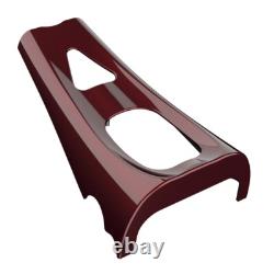Mysterious Red Sunglo ABS Chin Spoiler For Air-Cooled Harley Street Road 17+