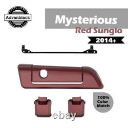 Mysterious Red Sunglo Hinges Latch For Harley Tour Pack Advanblack