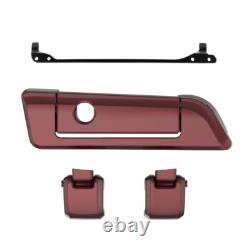 Mysterious Red Sunglo Hinges Latch For Harley Tour Pack Advanblack