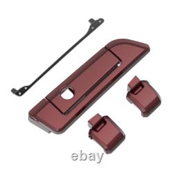 Mysterious Red Sunglo Hinges Latch For Harley Tour Pack Advanblack