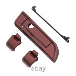 Mysterious Red Sunglo Hinges Latch For Harley Tour Pack Advanblack