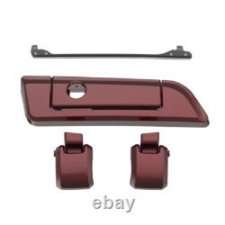 Mysterious Red Sunglo Hinges Latch For Harley Tour Pack Advanblack