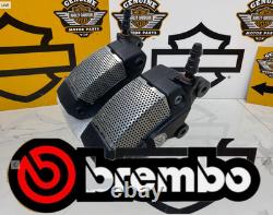 OEM 08-25 Harley Brembo Front Brake Calipers & Pads Touring & V Rod Models