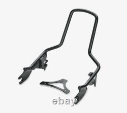 OEM Harley 09-25 Touring Detachable Upright Sissy Bar Gloss Black 54247-09A STD