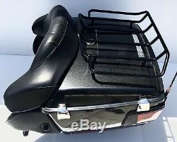 OEM Harley Davidson Black Pearl Electra Glide Touring Pack Tour Pak Pac Trunk