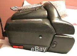 OEM Harley FLHTCUSE Ultra Classic CVO Tour Pak Pack Trunk Leather Screamin Eagle