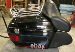 OEM Harley Tour Pak Pack Luggage Box 2009-2013 FLTHCU Police Vivid Black