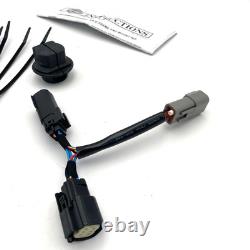 Oem Harley 67900273 Black Curved LED License Plate Frame 10-23 Touring FLHX FLTR