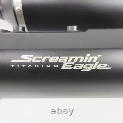 Oem Harley Touring Screamin Eagle Titanium CVO M8 Slip On Exhaust Mufflers 17-25