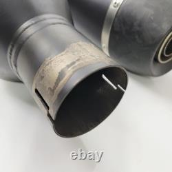 Oem Harley Touring Screamin Eagle Titanium CVO M8 Slip On Exhaust Mufflers 17-25