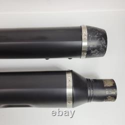 Oem Harley Touring Screamin Eagle Titanium CVO M8 Slip On Exhaust Mufflers 17-25