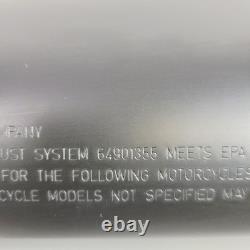 Oem Harley Touring Screamin Eagle Titanium CVO M8 Slip On Exhaust Mufflers 17-25