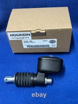 Oem Rear Brake Master Cylinder Black Harley Davidson 00-17 Softail 99-07 Touring