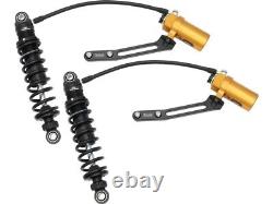 Ohlins HD779 13 Shocks Black Harley Davidson 2014-2024 Touring Bagger 150-500lb