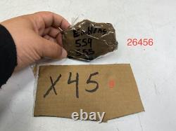 Original Harley CVO Touring Fuel Gas Tank Emblems Denim Black & Orange OEM