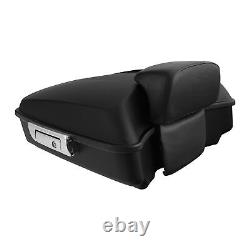 Pack Trunk Mount Rack Docking Kit Pad Fit For Harley Tour Pak Road Glide 2014-Up