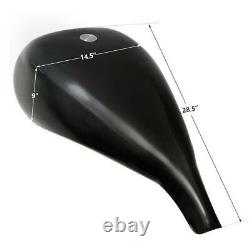 Painted 5 Extended 4.7 Gallon Fuel Gas Tank Fit For Harley Touring FL Chopper