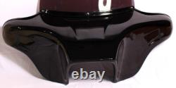 Painted Batwing Fairing Windshield For Harley Touring Road King Glide Abs 6x9