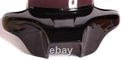 Painted Batwing Fairing Windshield For Harley Touring Road King Glide Abs 6x9