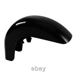 Painted Front Fender Fit For Harley Touring Electra Road Glide Road King 89-13