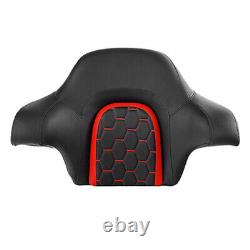 Passenger Backrest Pad Fit For Harley Touring Road Street Glide FLHX 2014-2024