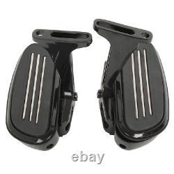 Passenger Floorboard & 1-1/4'' Highway Footpeg Pegs For Harley Touring 1993-2023