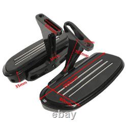 Pegstreamliner Passenger Floorboard Highway Footpegs For Harley Touring 93-24 23