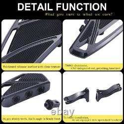 Phantom Floorboard Shifter Pegs Brake Cover Kit For Harley Touring FLHX 08-13